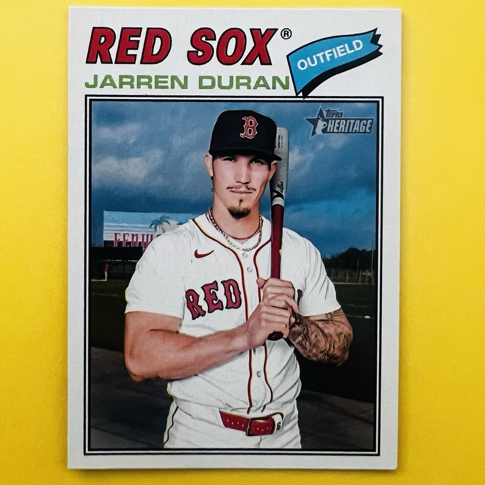 2026 Topps Heritage Baseball‎ Jarren Duran #15 Boston Red Sox